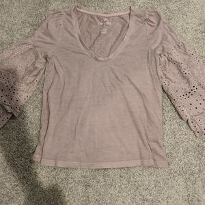 American Eagle 3/4 bell sleeve tee